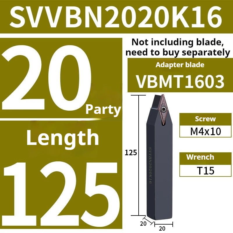 2014-CNC tool holder, cylindrical turning, tool holder, sharp cutter, centering tool holder, SVVCN2020K16 2525M16 lathe tool Shandong Denso Pricision Tools Co.,Ltd.